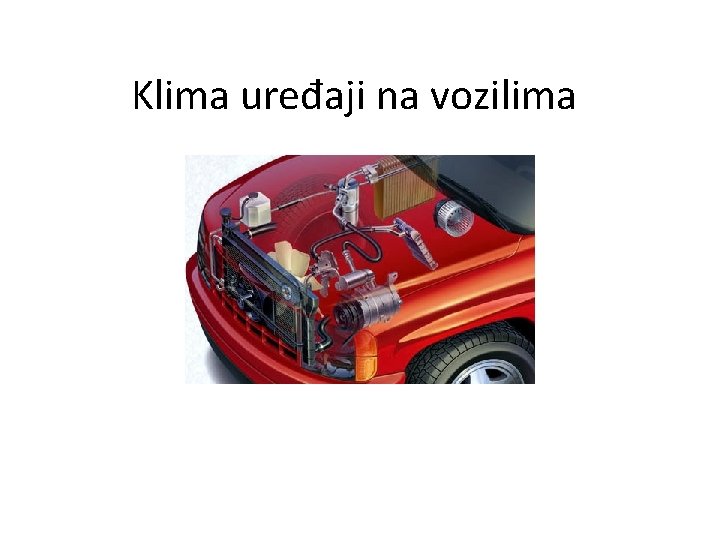 Klima uređaji na vozilima 