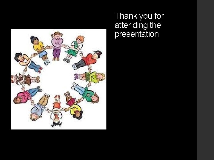 Thank you for attending the presentation 