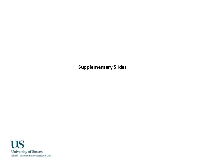 Supplementary Slides 