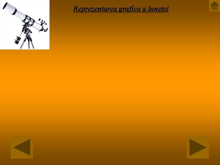Reprezentarea grafica a lunetei Reprezentarea grafica a lunetei