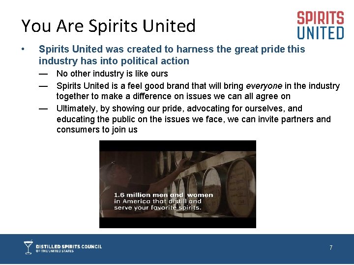 You Are Spirits United • Spirits United was created to harness the great pride