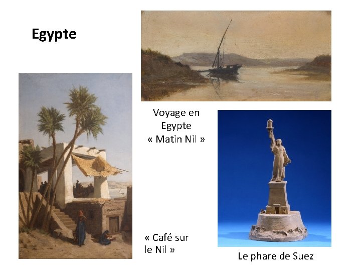 Egypte Voyage en Egypte « Matin Nil » « Café sur le Nil »