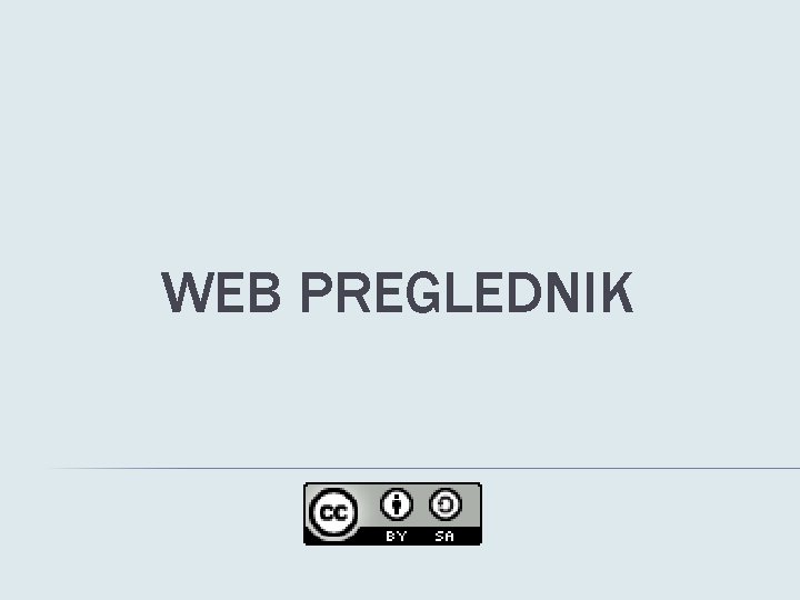 WEB PREGLEDNIK 