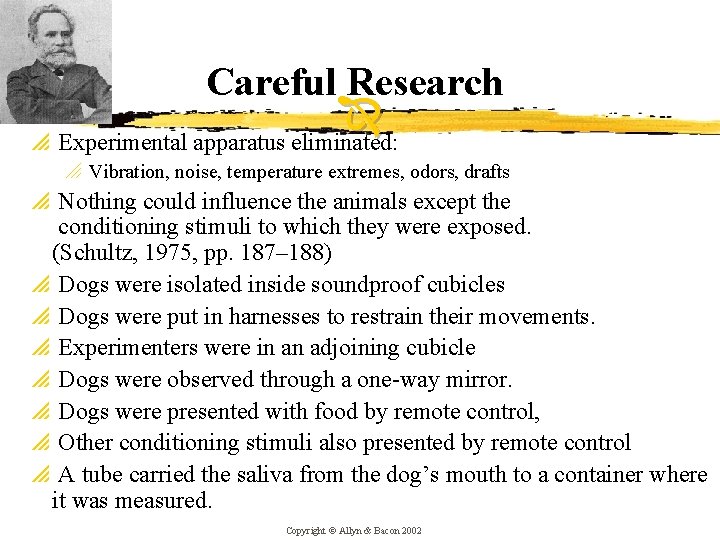 Careful Research p Experimental apparatus eliminated: o Vibration, noise, temperature extremes, odors, drafts p