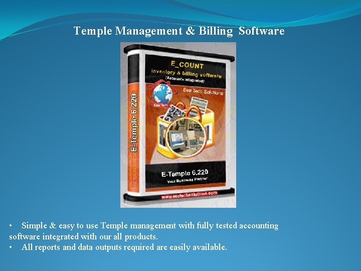 Temple Management & Billing Software • Simple & easy to use Temple management with