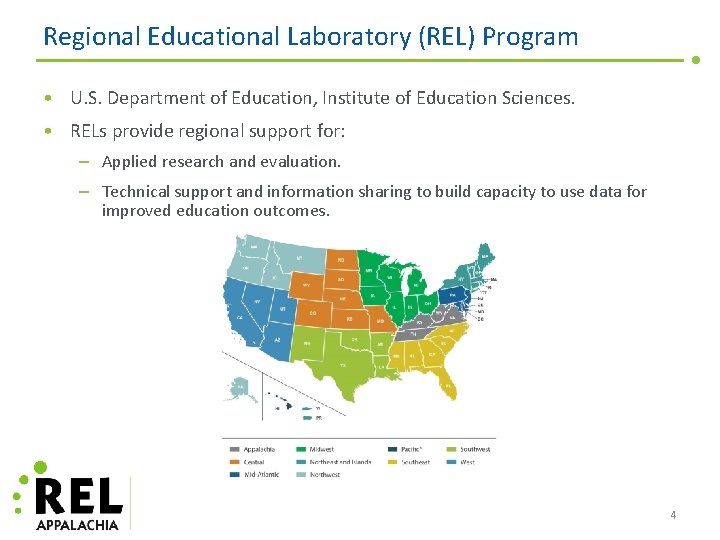 Regional Educational Laboratory (REL) Program • U. S. Department of Education, Institute of Education