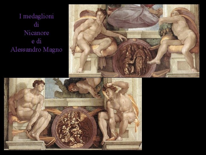 I medaglioni di Nicanore e di Alessandro Magno 