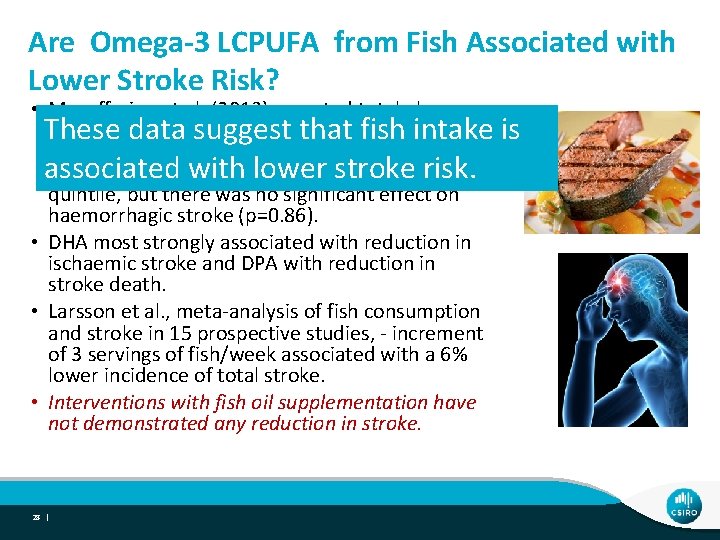 Are Omega-3 LCPUFA from Fish Associated with Lower Stroke Risk? • Mozaffarian et al.
