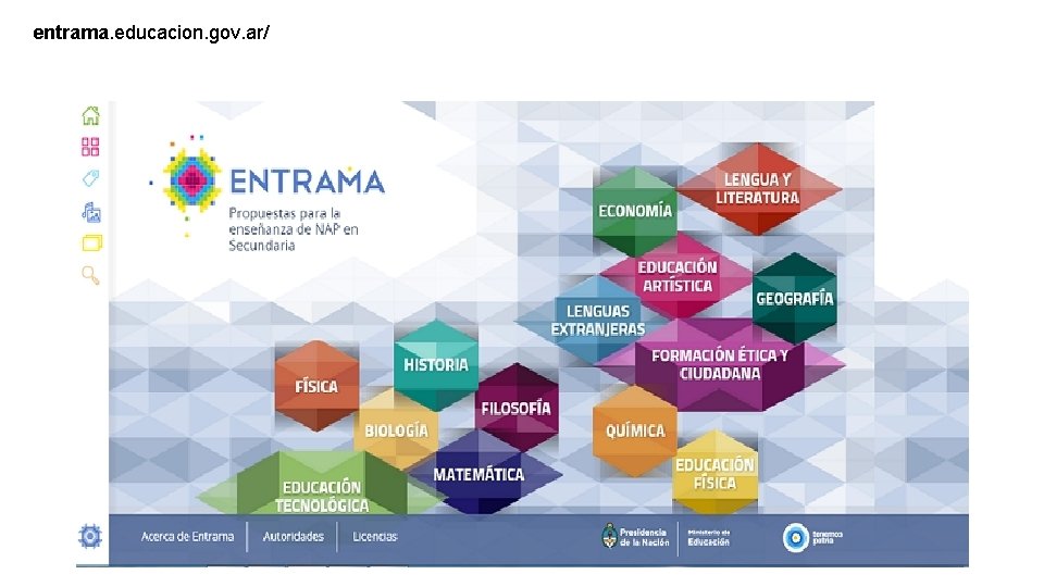 entrama. educacion. gov. ar/ 