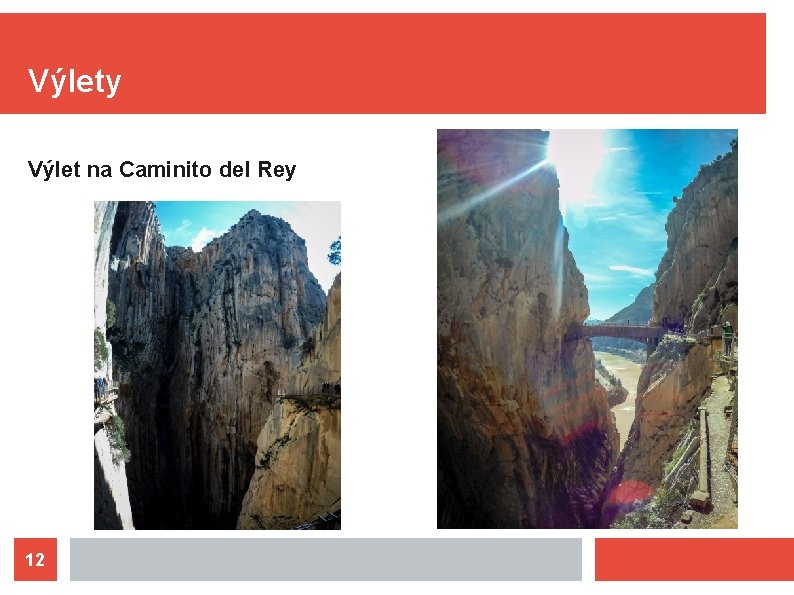 Výlety Výlet na Caminito del Rey 12 