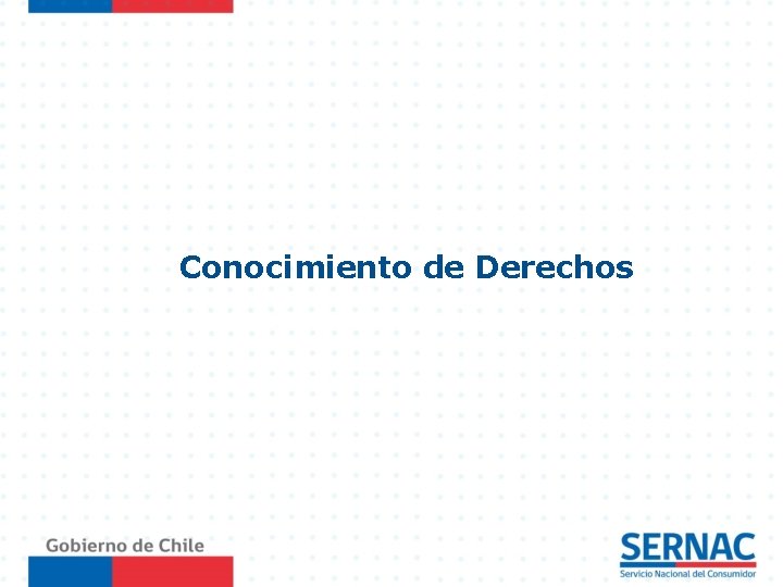 Conocimiento de Derechos 