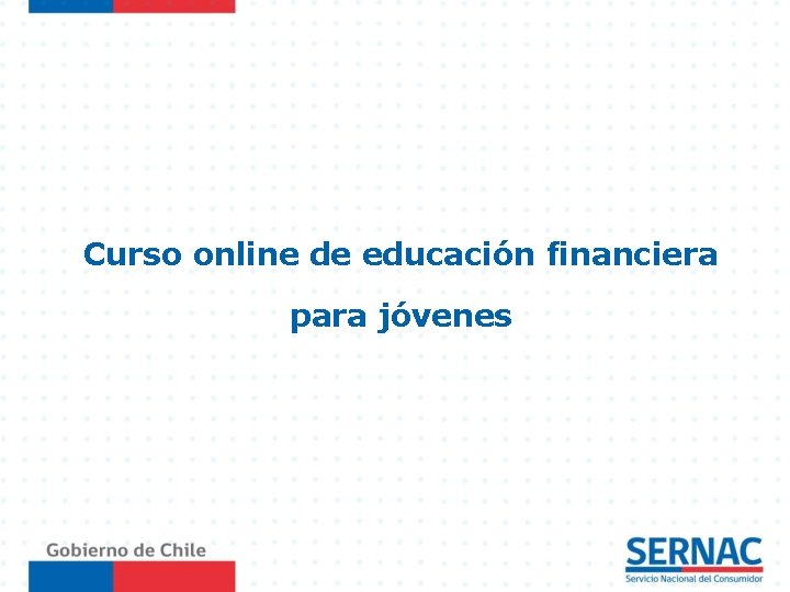 Curso online de educación financiera para jóvenes 
