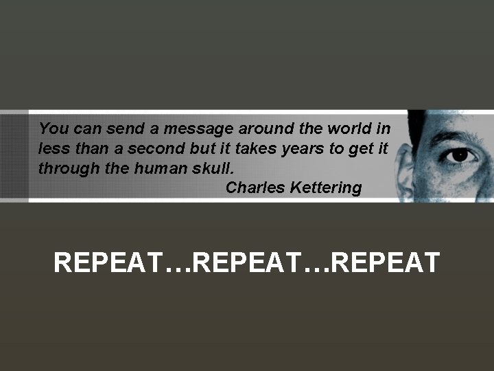 You can send a message around the world in less than a second but You can send a message around the world in less than a second but