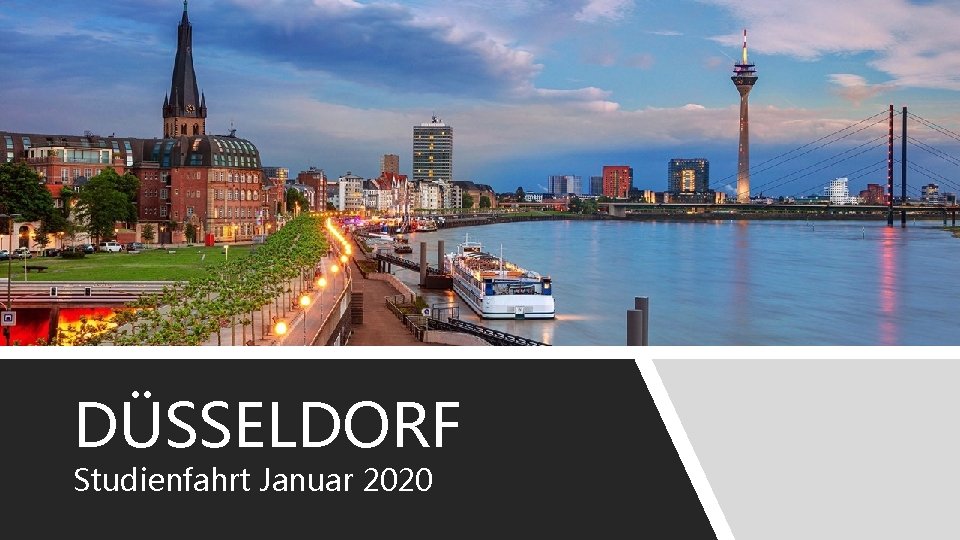 DÜSSELDORF Studienfahrt Januar 2020 