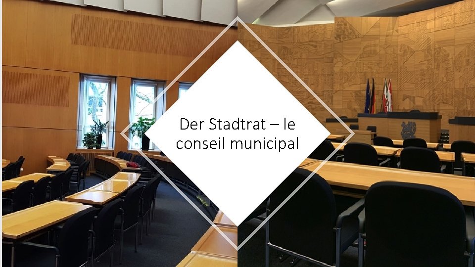 Der Stadtrat – le conseil municipal 