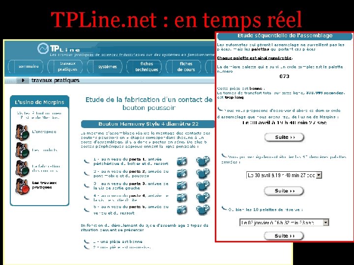 TPLine. net : en temps réel 