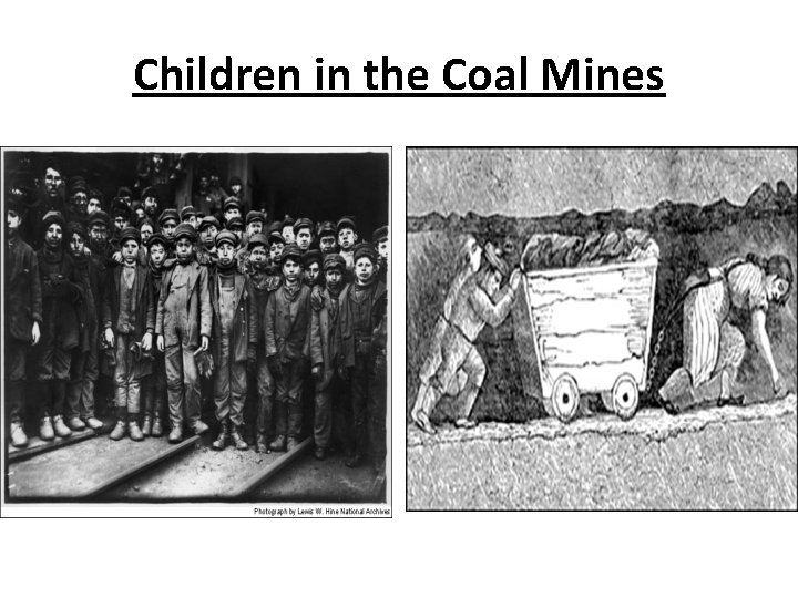 Children in the Coal Mines 