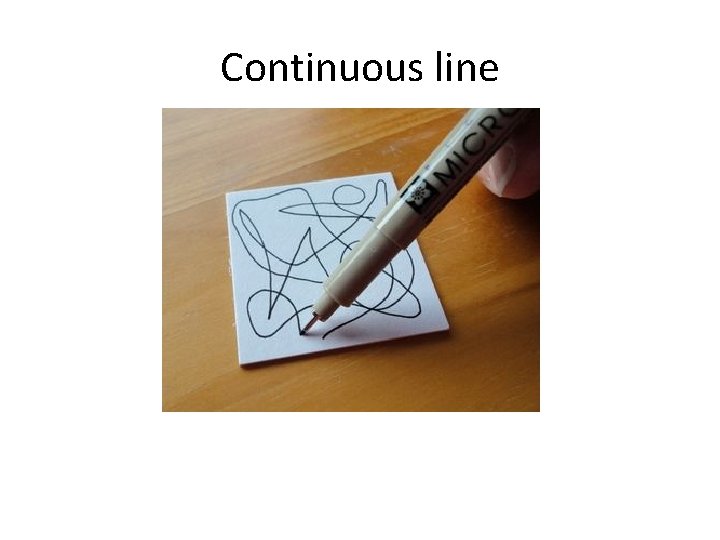 Continuous line 