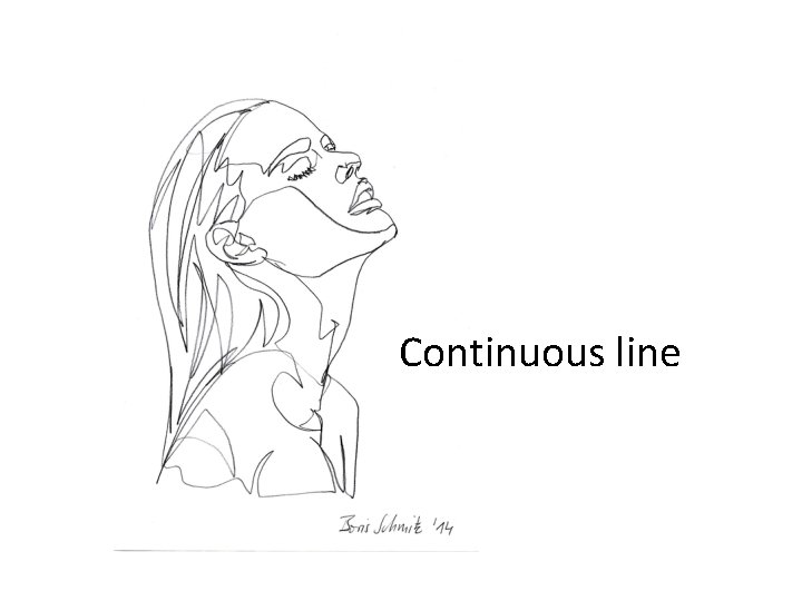 C Continuous line 