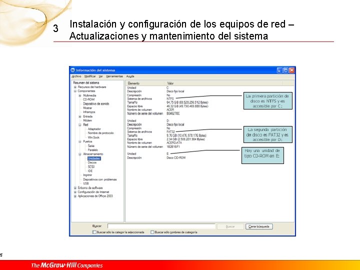 5 3 Instalación y configuración de los equipos de red – Actualizaciones y mantenimiento