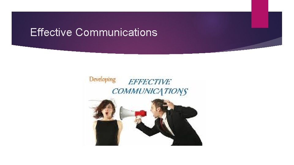 Effective Communications 