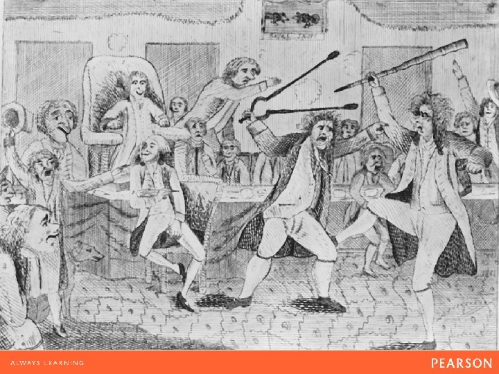 Party Conflict In the early years of the republic, political dissent sometimes escalated to