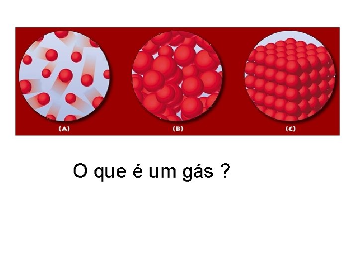 O que é um gás ? 