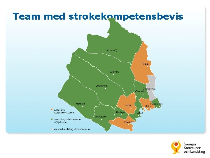 Team med strokekompetensbevis 