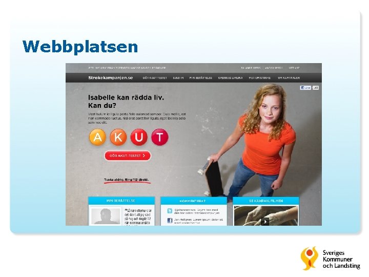 Webbplatsen 