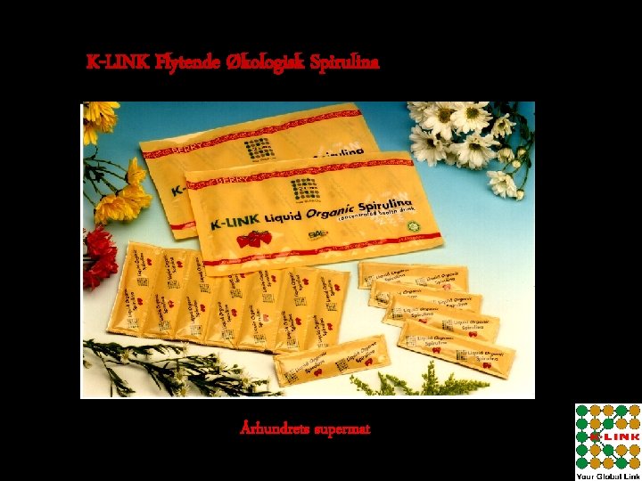 K-LINK Flytende Økologisk Spirulina Århundrets supermat 