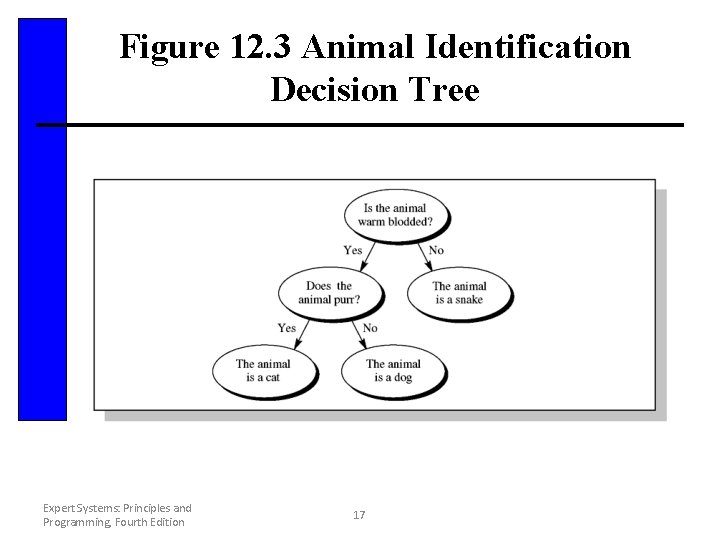 Figure 12. 3 Animal Identification Decision Tree Expert Systems: Principles and Programming, Fourth Edition