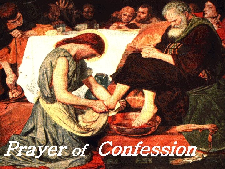Prayer of Confession 