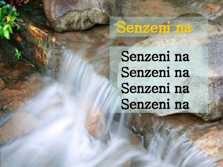 Senzeni na Senzeni na na 