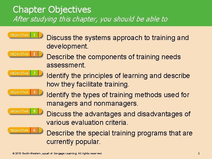 Chapter Objectives After studying this chapter, you should be able to Discuss the systems