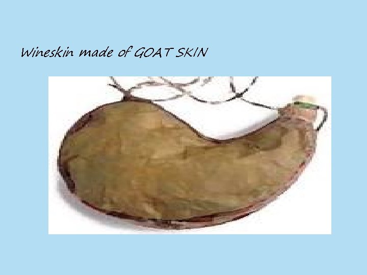 Wineskin made of GOAT SKIN 