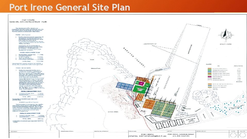 Port Irene General Site Plan 