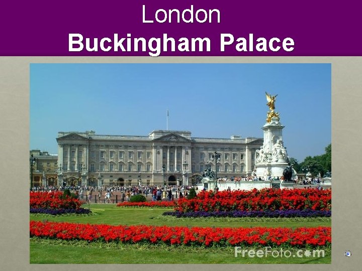 London Buckingham Palace 