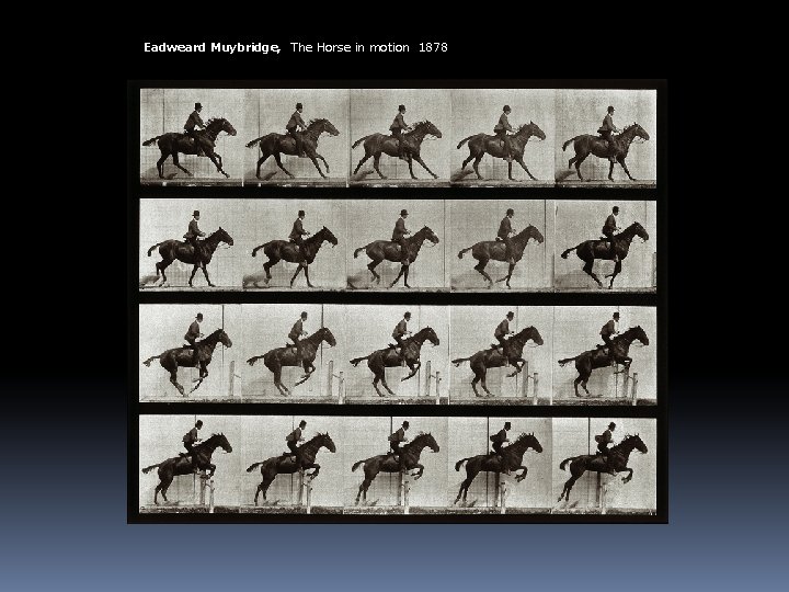 Eadweard Muybridge, The Horse in motion 1878 