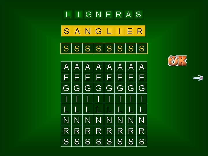 L I G N E R A S SANGLIER S A N G L