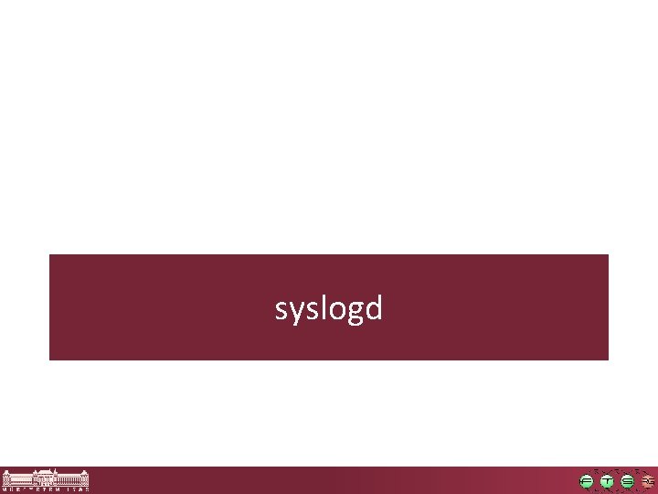 syslogd 