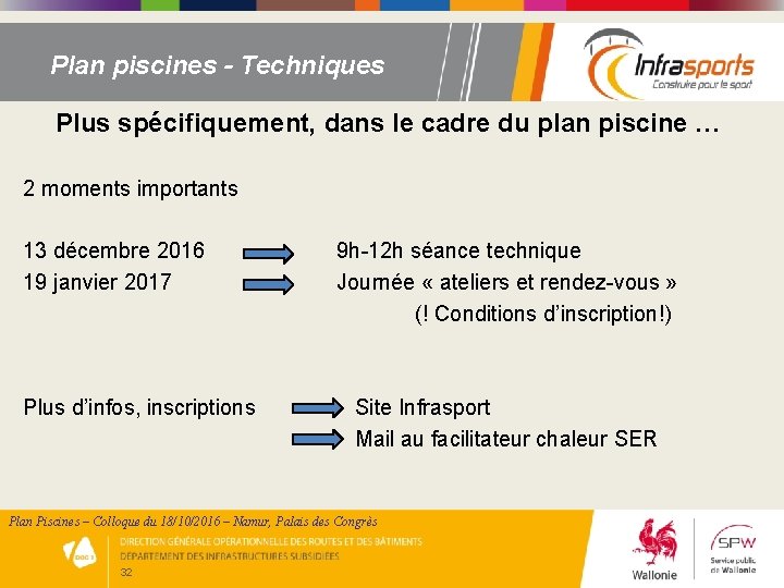 Plan piscines - Techniques Plus spécifiquement, dans le cadre du plan piscine … 2