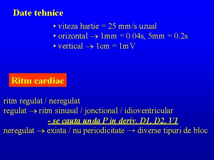 Date tehnice • viteza hartie = 25 mm/s uzual • orizontal ® 1 mm