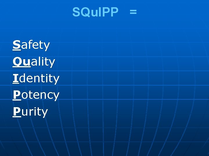 Squipp FDA and American Red Cross Blood Supply Safety