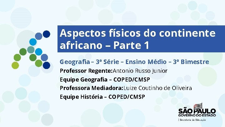 Aspectos físicos do continente africano – Parte 1 Geografia – 3ª Série – Ensino