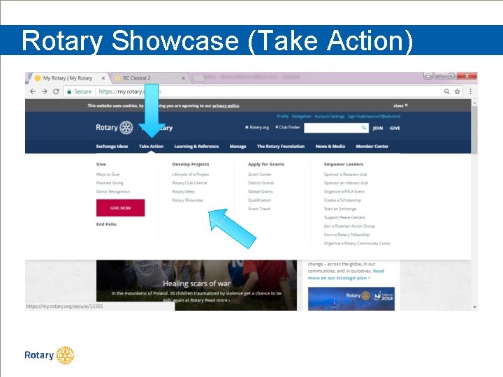 Rotary Showcase (Take Action) 