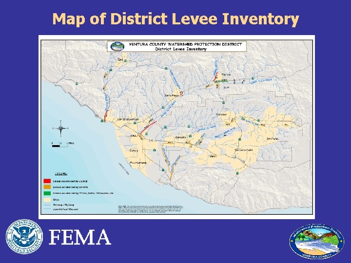 Map of District Levee Inventory 