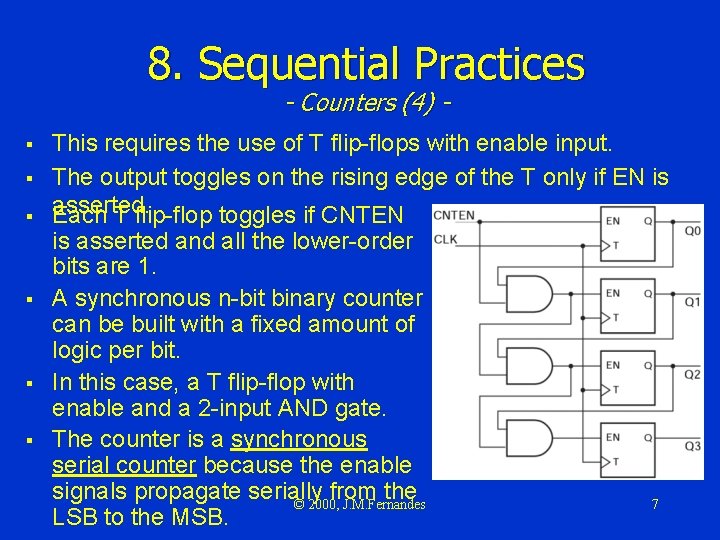 Sistemas Digitais I LESI 2 ano Lesson 8