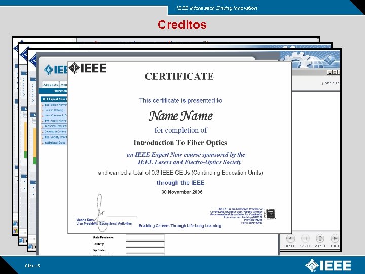 IEEE Information Driving Innovation Creditos Slide 15 