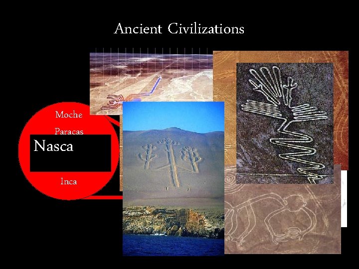 Ancient Civilizations Moche Paracas Macchu Picchu Inca Nasca 