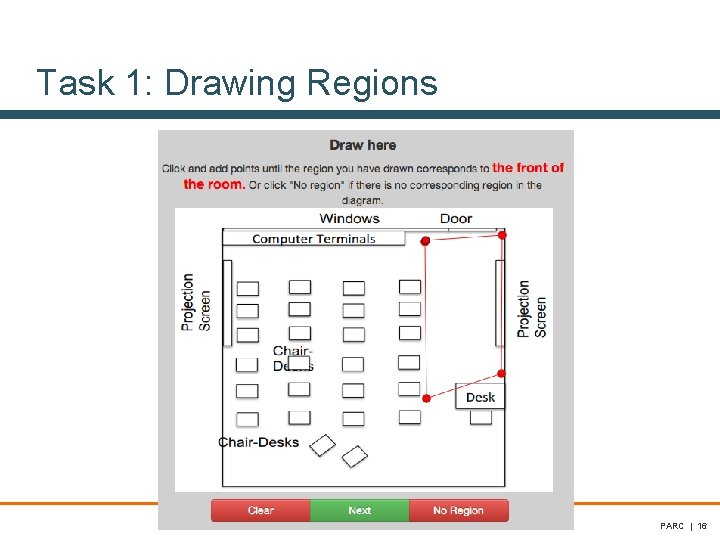 Task 1: Drawing Regions PARC | 16 Task 1: Drawing Regions PARC | 16